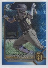 2022 Bowman Chrome Prospects Mega Box Blue Mojo Refractor Victor Acosta 05ns