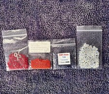 Swarovski 4mm Crystal Bicone Beads Multi Colors Lot of 413 New Old Stock