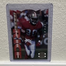 COLLECTOR'S EDGE 1995 BASE SET JERRY RICE 49ERS NFL FOOTBALL CARD #177