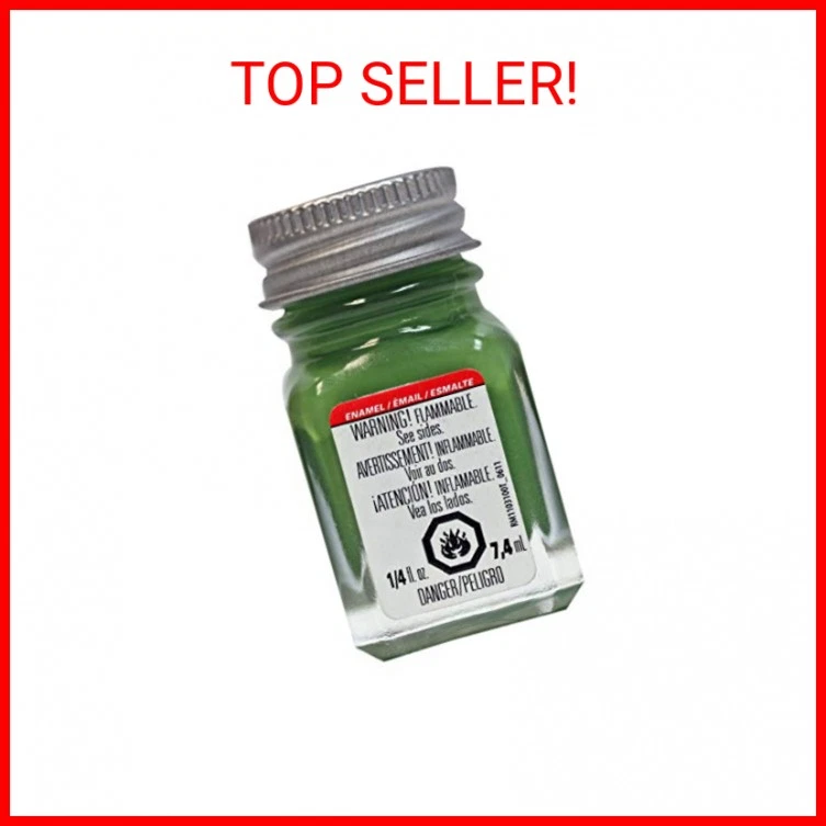 Esmaltes de pintura plásticos Testors Corp. 1/4 oz verde plano TES1164TT Foto 2 de 2