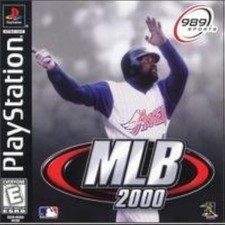 MLB 2000 (PS) DISC + CVR ART + MANUAL - NO CASE - GOOD
