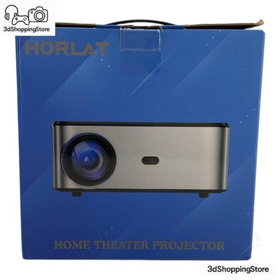 HORLAT WiFi Bluetooth 1080P Heimkino Beamer 4K 16000 Lumen Projektor