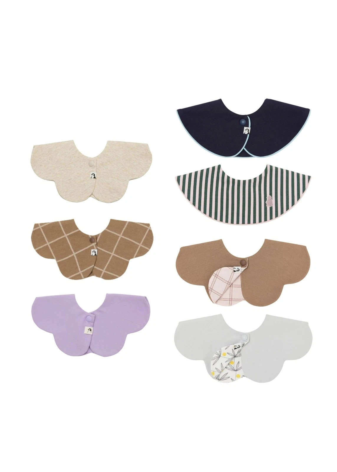 Soft Absorbent Baby Bibs Set, 360° Rotate Bandana for Boys & Girls, Drooling Ess