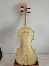 4/4 violin Maggini model clean varnished maple back spruce top hand carved