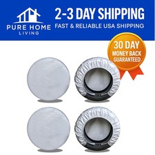 Durable 27-29 Inch Tire Covers Heavy-duty Protection Against Sun Rain Snow