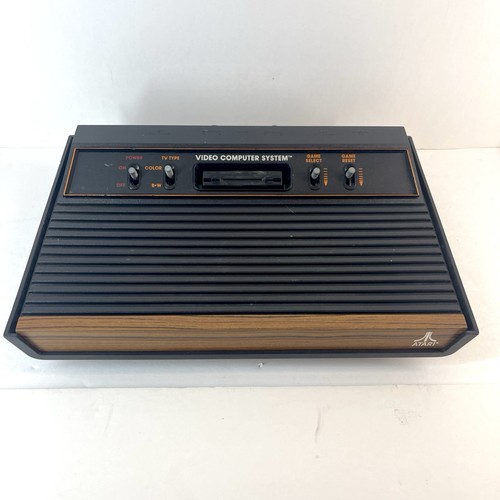 Atari CX-2600 A Video Computer System Console Wood Tested Cleaned Parts Repair - Picture 3 of 13