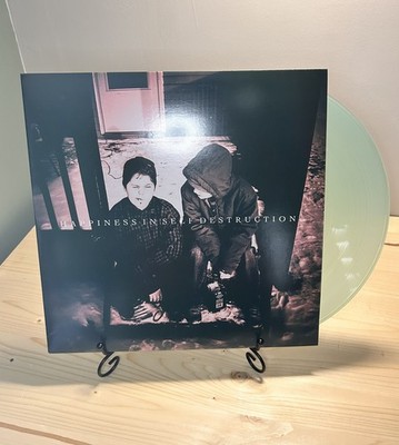 The Plot in You Happiness in Self Destruction Album Coke Bottle Clear USED 2 LP.