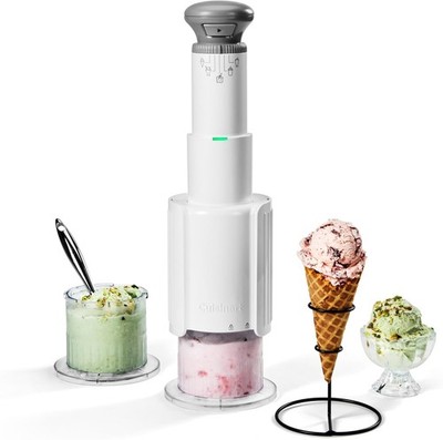 Ice Cream Maker    FastFreeze MAX 5-in-1 Ice Cream, Milkshakes, Slushies,