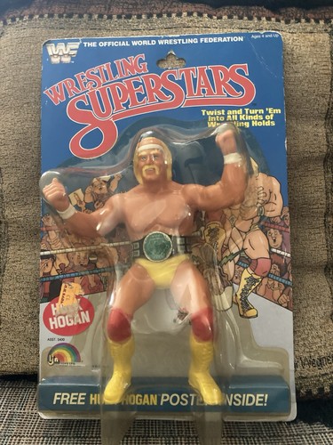 WWF LJN Hulk Hogan Action Figure with Belt 1984 WW...