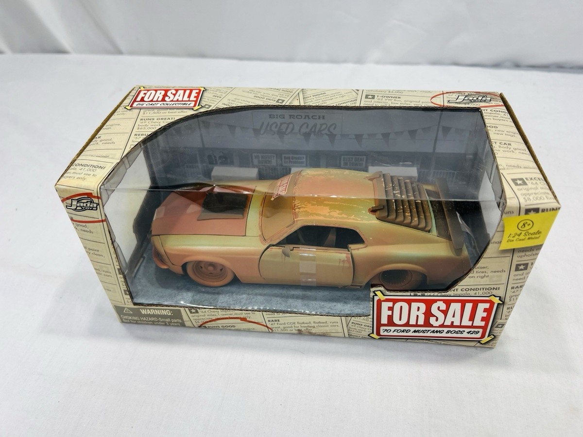 1970 Jada Toys Ford Mustang Boss 429 For Sale Series New NIB 1:24