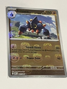 Boldore (Master Ball Pattern) 047/086 Sv: White Flare Holo Pack Fresh US SELLER