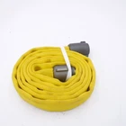 Action NH 1" Double Jacket Forestry Fire Hose Yellow 0867-123, 300 PSI 10'