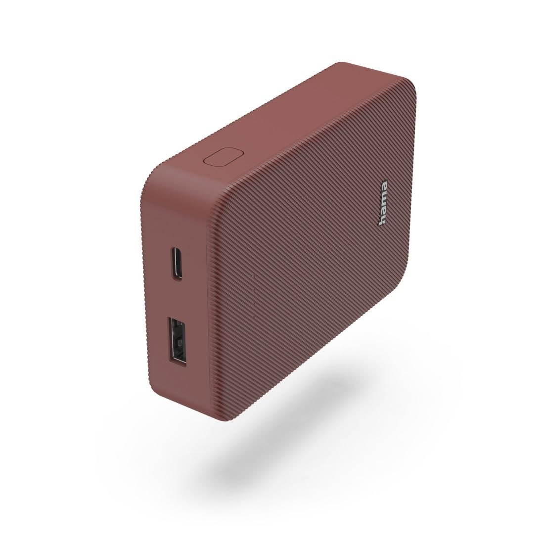 Batterie Externe 10000mAh Noire avec Port USB C - Power Bank Portable Fine Color 10