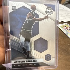 Panini 2020-21 Mosaic Anthony Edwards Rookie Base #201 Minnesota Timberwolves