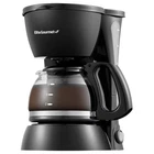Coffee Maker Automatic 4-Cup Black EHC4128 with Glass Carafe & Reusable Filter