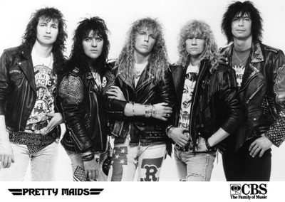 Pretty Maids - Promo Photo - Red, Hot And Heavy - Future World - Sin-Decade