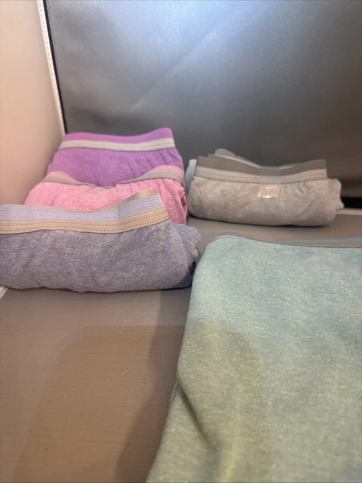 Nuevos 5 pares de calzoncillos para mujer talla 13 Fruit Of The Loom 50 % algodón 50 % poliéster Foto 2 de 4