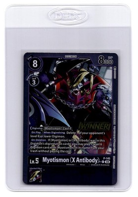 Digimon Promotion Cards #P-145 P Myotismon (X Antibody) Foil WINNER