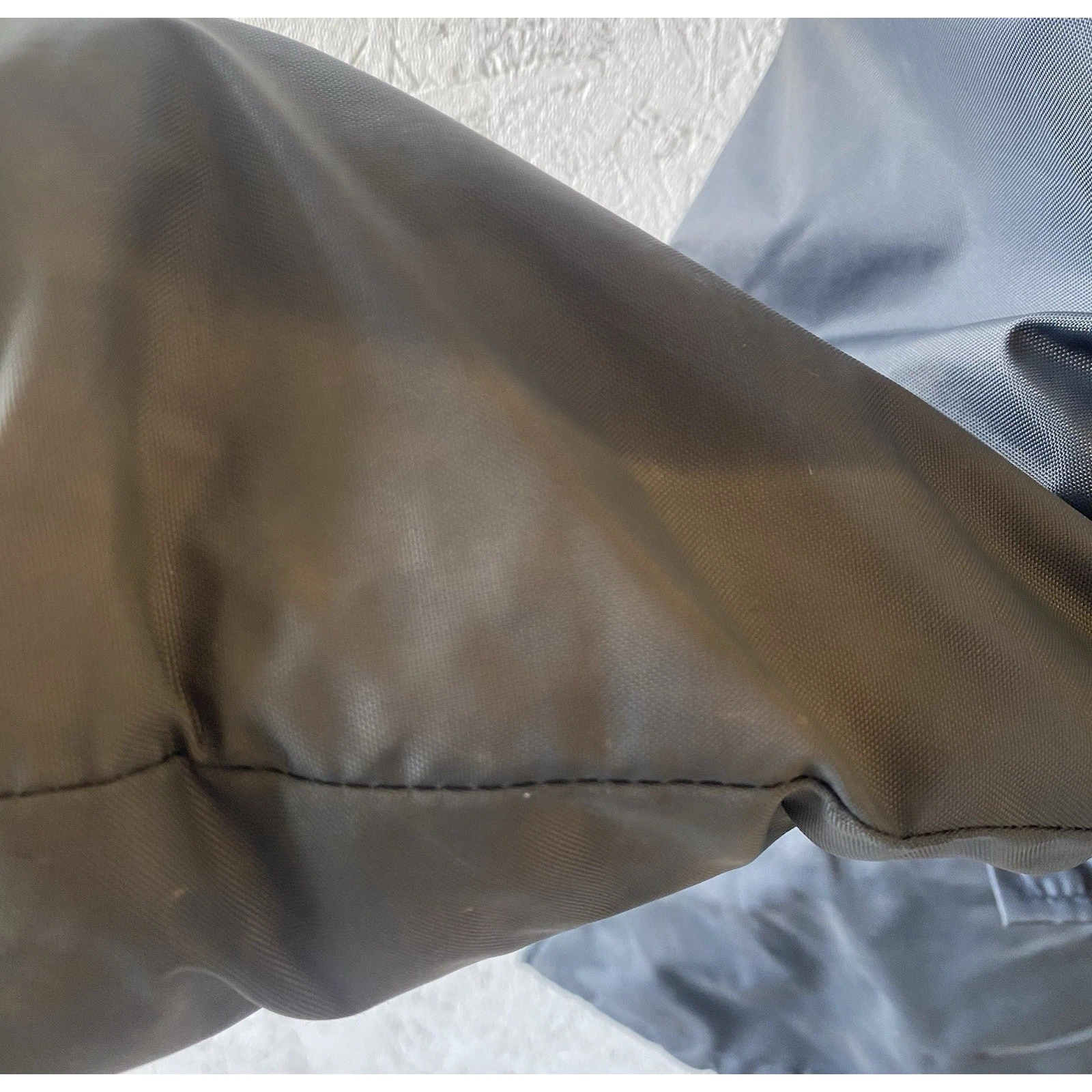 VTG Timber King Waist Flight Jacket Navy Mens Large Rare!! FREE SHIPPING - product detail image 9