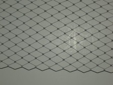 Black Bird cage bridal veil french birdcage net blusher 28" long x 9" wide