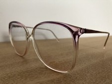 Tura 311 New Vintage 80  s Fashion Eyewear. Purple Crystal  Original Demo Lenses