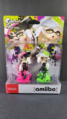 Nintendo Amiibo Splatoon 3 - Callie & Marie Figures Double Pack *NEW/SEALED*