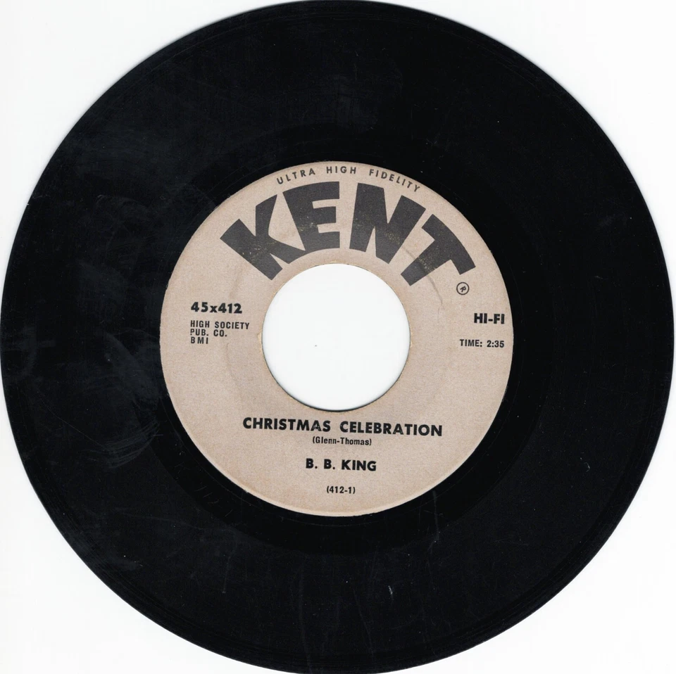 B. B. King - Christmas Celebration / легкое прослушивание 7 дюймов 45 - Изображение 2 из 4