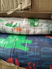 Kids Bed in a Bag Twin Size Multi Colored Dinosaur New