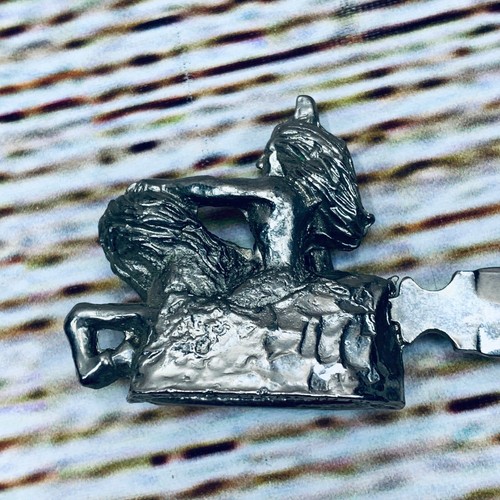 MAFCO Crazy Horse Letter Opener Black Hills S.D. Pewter Sculpture - Bild 4 von 9