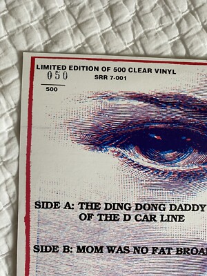 The Cherry Poppin Daddies Ding Dong Daddy 1992 Clear Vinyl 7