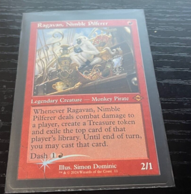 Ragvan, Nimble pilferer FOIL RETRO Frame Unplayed Nearmint MH3 MTG