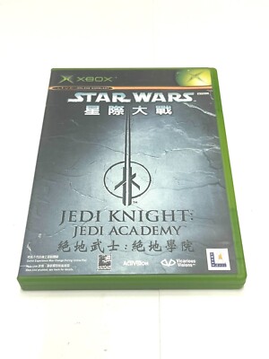 Star Wars: Jedi Knight Jedi Academy (Microsoft Xbox, 2003) NTSC-J Eng Japan