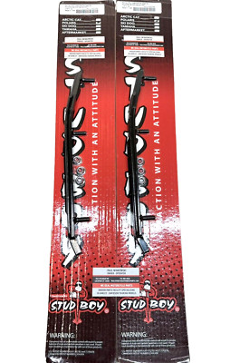 2 PACK Stud Boy 6'' Deuce Bar Carbide Dooly Double Row 13-25 Polaris POL-D2523-60
