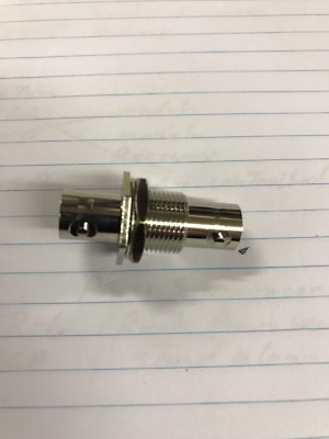 2 Shure BNC Feed Thur Bulkhead Adapter