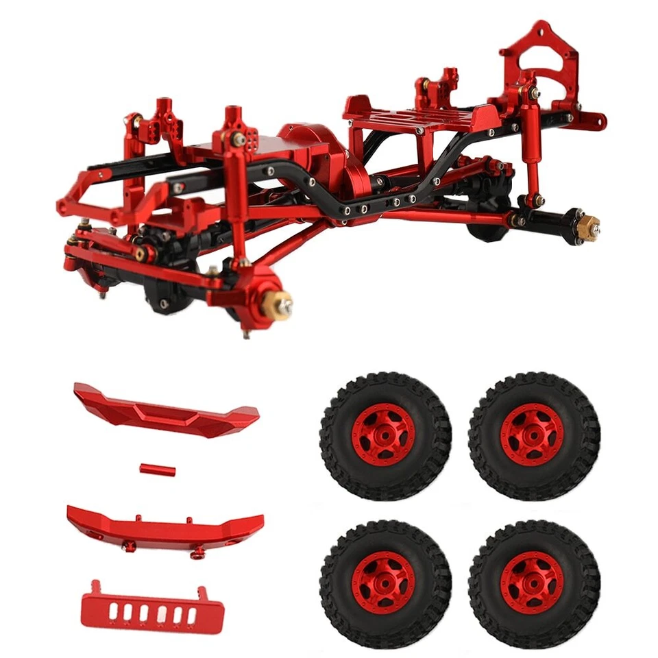 Metal Frame 4WD Climbing RC For 1/24 Axial SCX24 AXI00006 JEEP Ford Liema Bronco - Image 2 of 4