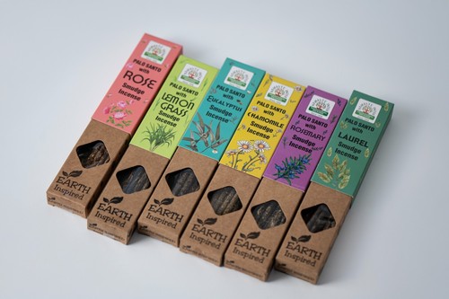 Eco Natural India Incense Sticks Palo Santo Laurel Masala Agarbatti Energy Clean - Picture 6 of 6