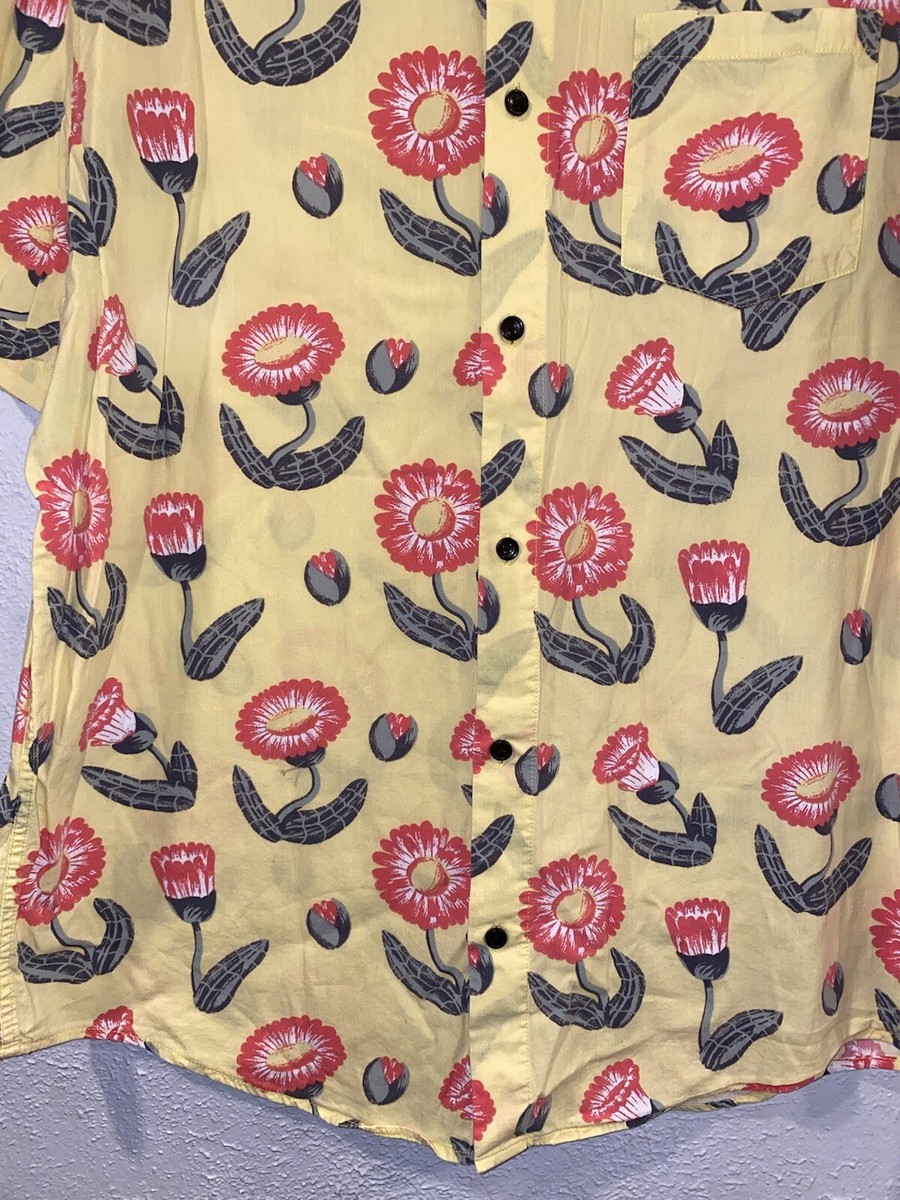 RVCA Luke Pelletier Special Edition Tropic Flowers Yellow
