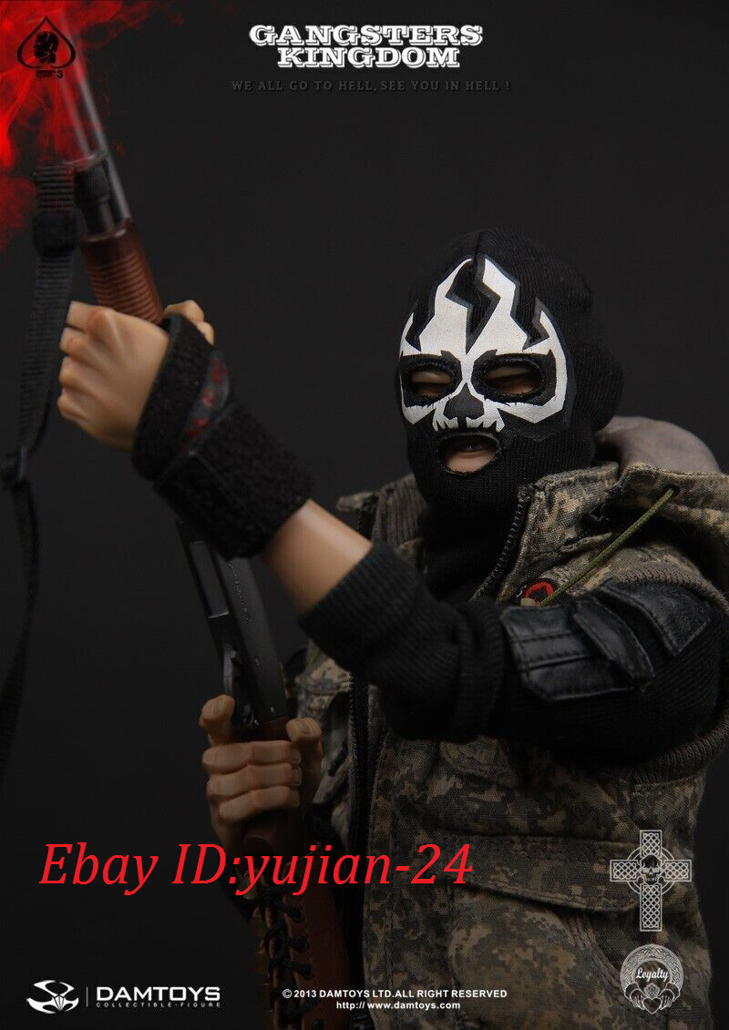 1/6 DAMTOYS GK003 Gangsters Kingdom Spade 3 Bernie Collectible