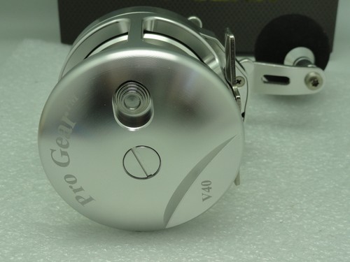 NEW DISCONTINUED PROGEAR V40 Pro Gear V 40 narrow Star Drag reel Silver LAST ONE - Picture 9 of 11