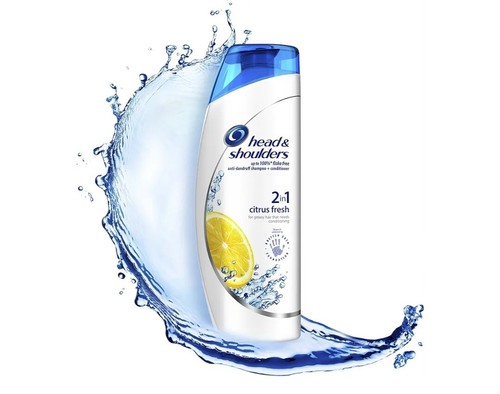 2x Head & Shoulders Anti-Schuppen 2in1 Shampoo & Conditioner Zitrusfrisch 450ml - Bild 2 von 2