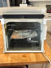 Ronco Compact Showtime Rotisserie & BBQ Oven Model 3000QB Black New