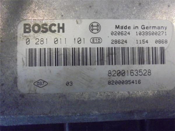 8200163528 Centralina Renault Laguna Ii Grandtour (Kg0)(2001->) 1.9 Dci (Kg0G) F - Immagine 3 di 4