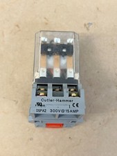 Potter & Brumfield KUP-14A35-120 Relay w/ Cuttler-Hammer D5PA2 - Fire Alarm Part