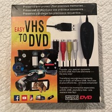USB Easy VHS To DVD Converter USB 2.0 Video Capture And DVD Boxes