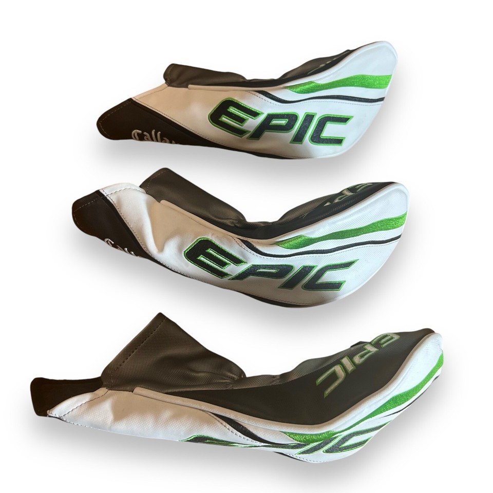 Callaway Golf Epic Golf Head Covers Set Of 3 Fairway Wood Headcover