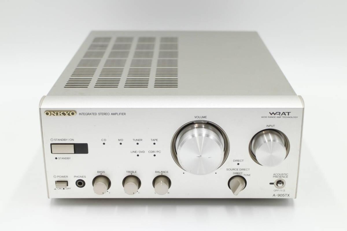 ONKYO A-905TX Stereo Integrated Amplifier Transistor Good