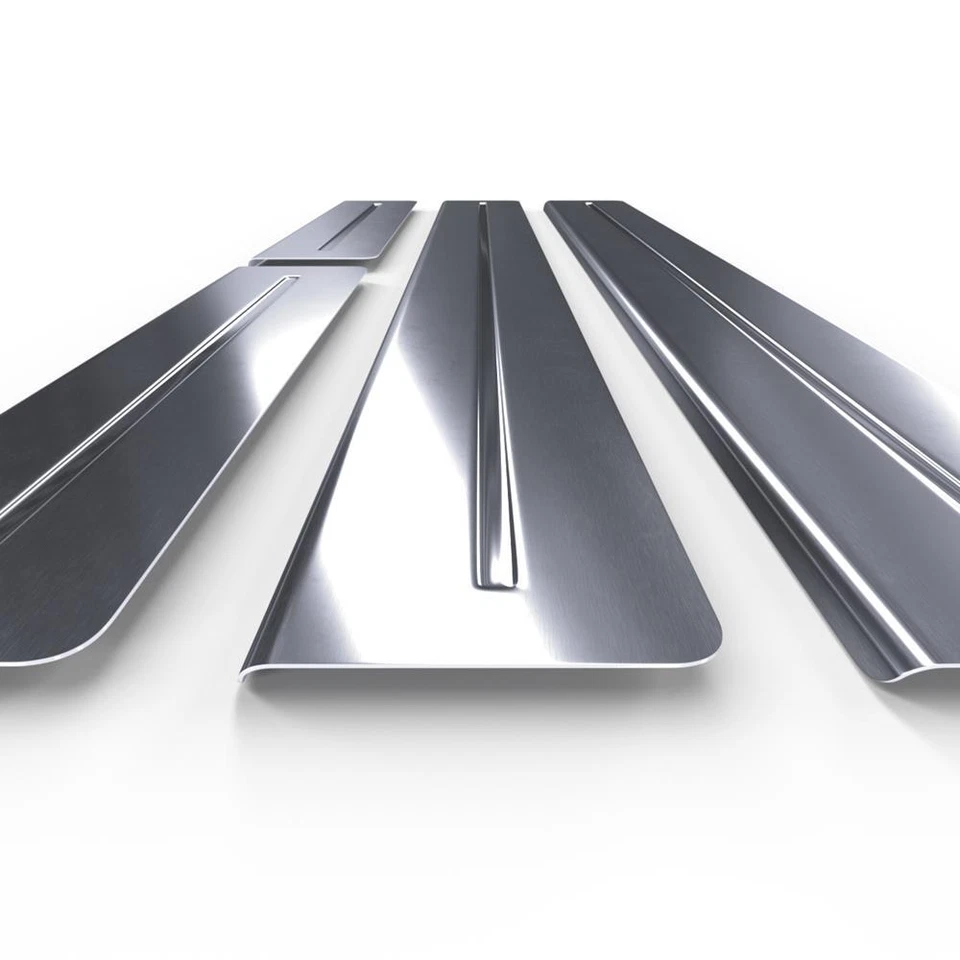 Protezione battitacco auto in acciaio per Kia Sportage IV QL (15-21) satinato 1 - Immagine 4 di 4