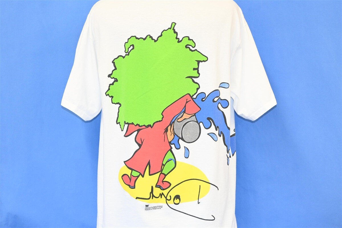 vintage 90s WWF DOINK THE CLOWN WATER BUCKET WRAPAROUND t-shirt