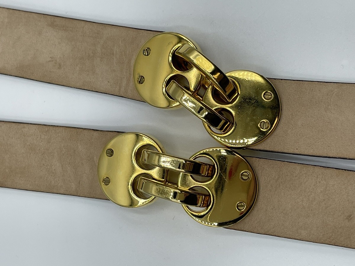 WCM Snake Italian Leather Wide Belt L45.5\