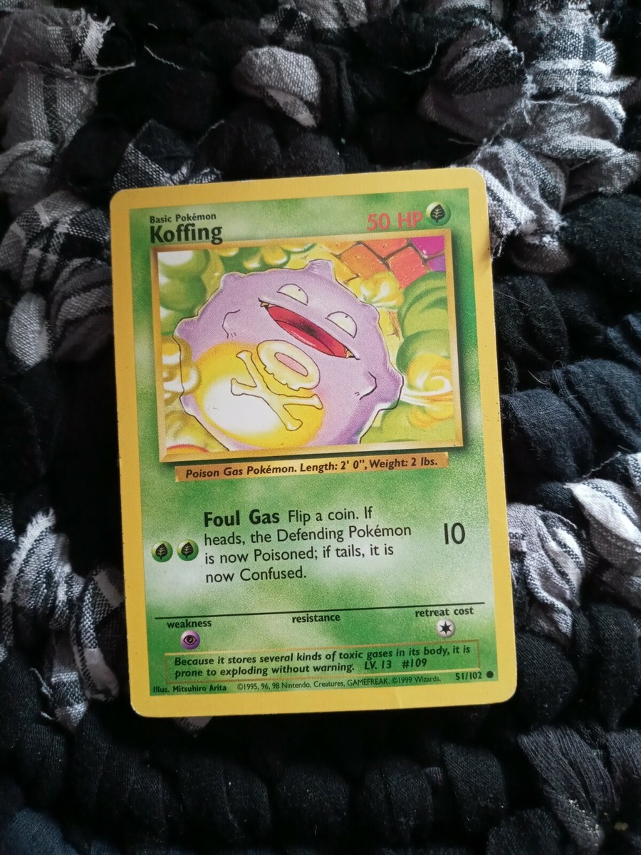 koffing pokemon card price 243/236 / Secret Rare Card Type / HP / Stage Koffing 51/102 - Common Pokemon
